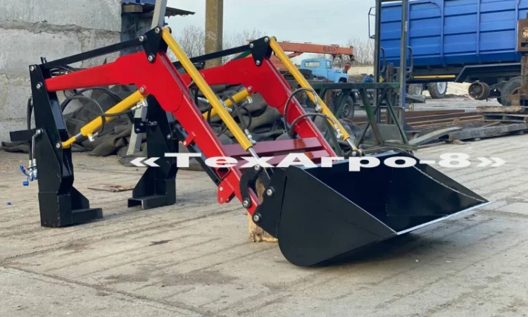 Погрузчик кун на минитрактор, погрузчик кун на т-25 - фото № 11