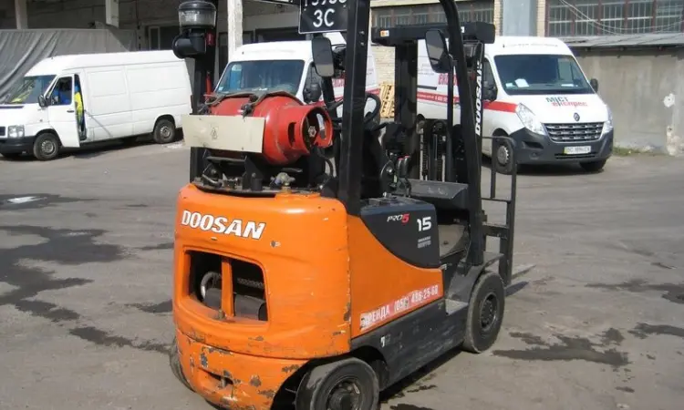 Аренда газовый погрузчик б/у Doosan G15S-5 - фото № 3