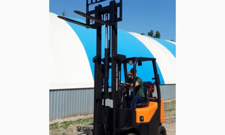 Продам автопогрузчик б/у Daewoo G15S-2, вилочный погрузчик бу - фото № 6