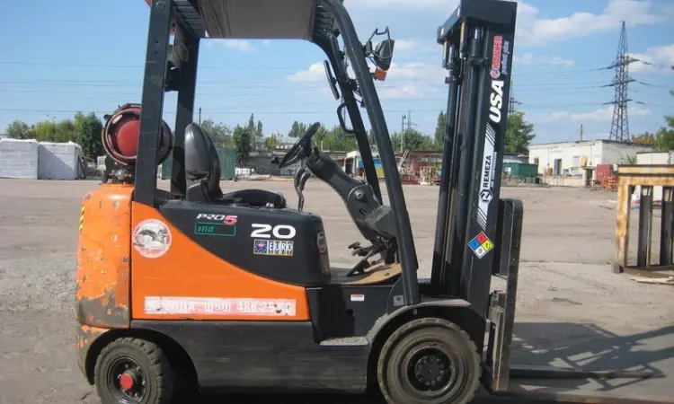 Продам газовый погрузчик б/у Doosan G20SС-5 - фото № 1