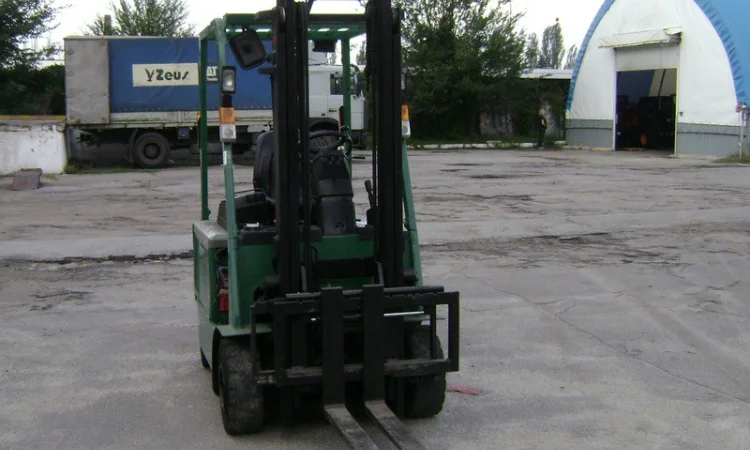 Продам электропогрузчик б/у MITSUBISHI FBP16 с новым аккумулятором - фото № 6