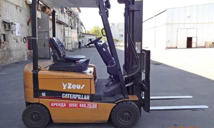 Продам электропогрузчик вилочный б/у Cat EP16K - фото № 2