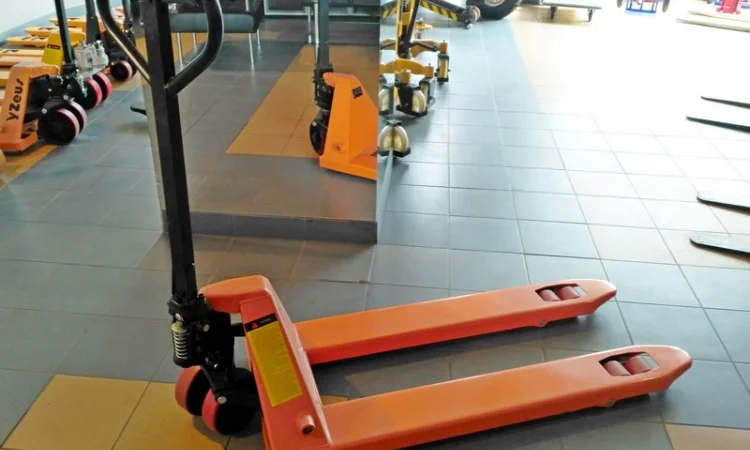 Гидравлическая тележка CBY-DF2.5, Niuli, вилы 1150мм - фото № 1