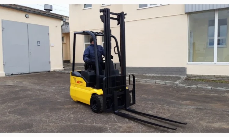 Электропогрузчик бу OM XE 12/3 грузоподъемность 1, 2 тонны - фото № 3