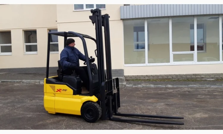 Электропогрузчик бу OM XE 12/3 грузоподъемность 1, 2 тонны - фото № 5