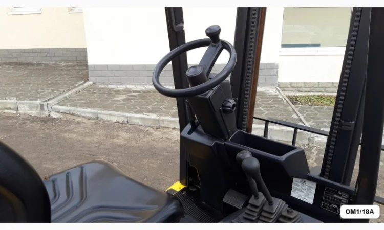 Электропогрузчик бу OM XE 12/3 грузоподъемность 1, 2 тонны - фото № 6