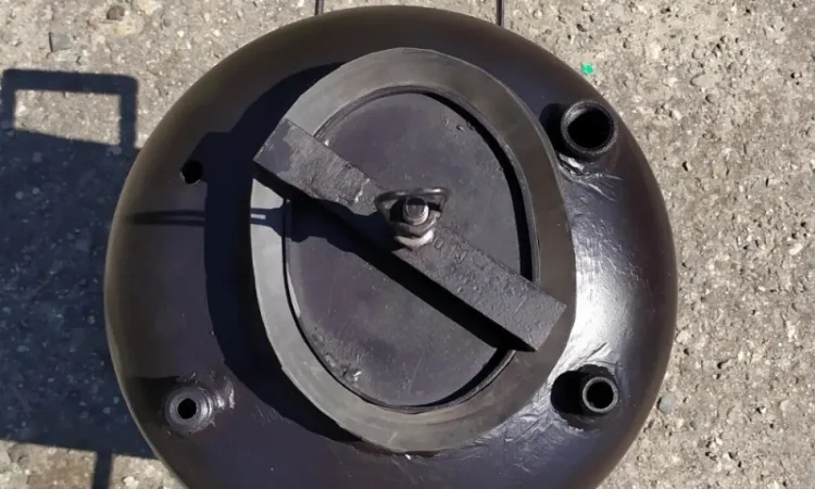 Автоклав бюджетного класу РБ-21 Електро Б виготовляється з використаних газових балонів - фото № 3