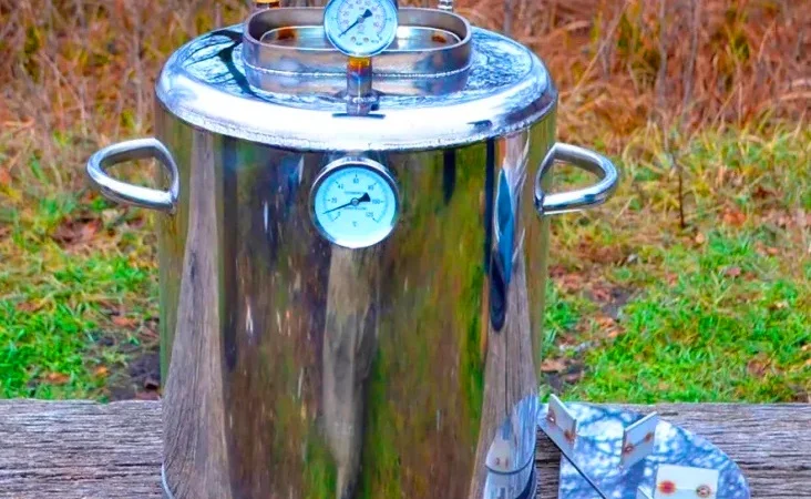 Автоклав Люкс-16 (на 16 банок) - фото № 3