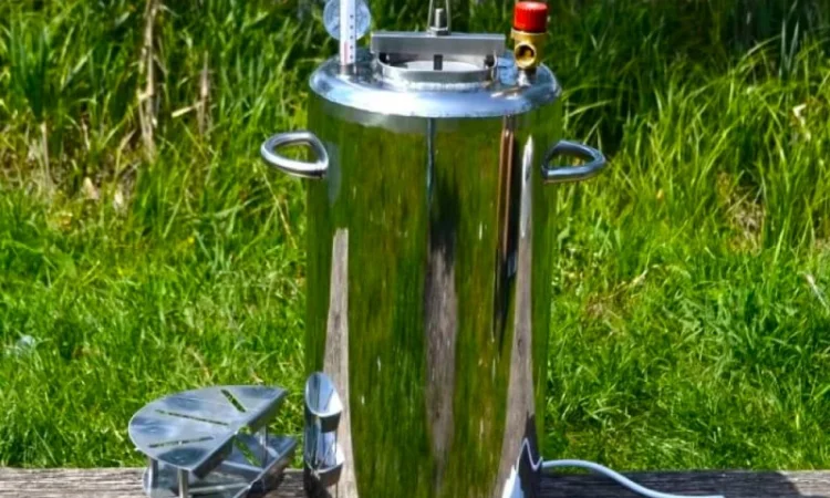 Автоклав електричний ЛЮКС-21Е - це надійний та ефективний інструмент для приготування - фото № 1