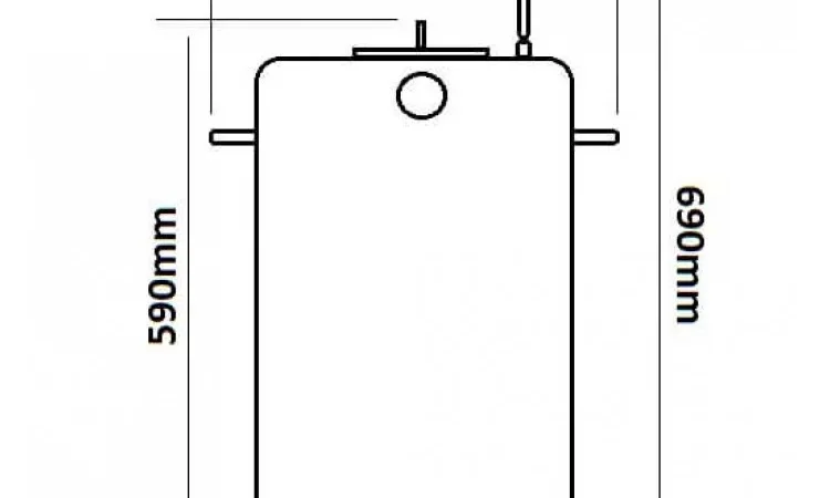 Автоклав Люкс-21 (на 21 банку) з біметалевим термометром - фото № 2