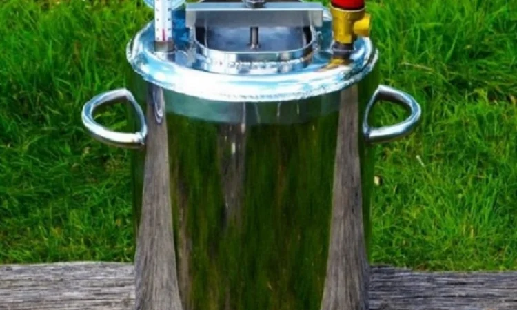 Автоклав огневой нержавейка на 14 банок - фото № 1