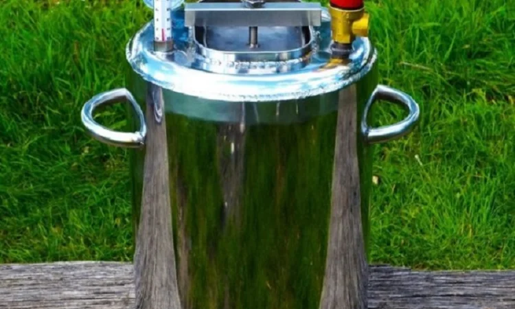 Огневой Автоклав нержавейка на 14 банок - фото № 1