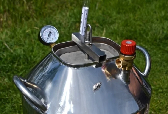 Электрический Автоклав 30 нержавейка - фото № 2