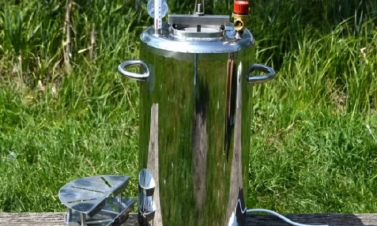 Автоклав нержавеющий электрический 21 банка - фото № 1