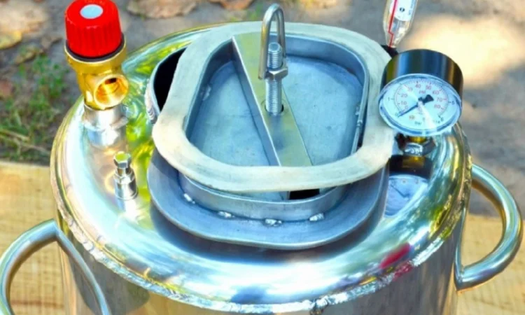 Автоклав нержавеющий электрический 21 банка - фото № 3