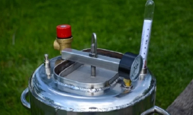 Автоклав огневой 28 банок - фото № 3