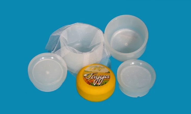 Форма для сыра круглого весом до 0.5 кг типа "Гауда", "Бэби Гауда" - фото № 1