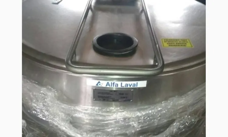 Танк охладитель молока б/у Alfa Laval 1000 открытого типа объёмом 1000 литров - фото № 2