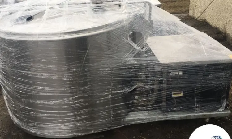 Танк охладитель молока б/у Alfa Laval 1000 открытого типа объёмом 1000 литров - фото № 5