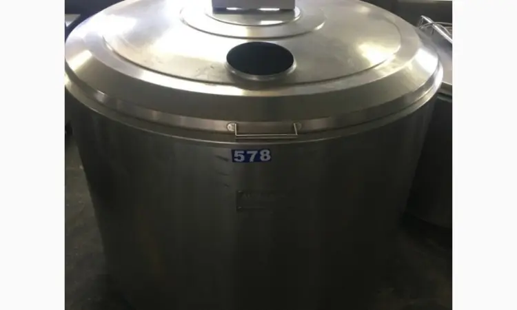 Молокоохладитель Б/У ALFA LAVAL 1000 открытого типа объёмом 1000 литров - фото № 1