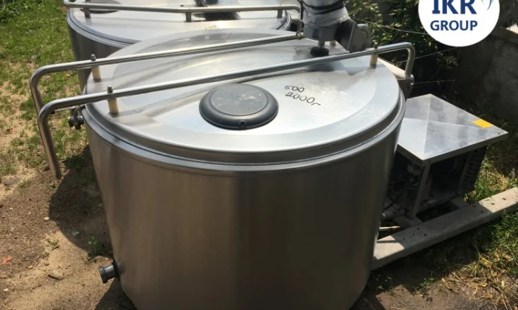 Танк охолоджувач молока Б / У ALFA LAVAL 500 відкритого типу об' ємом 500 літрів - фото № 1
