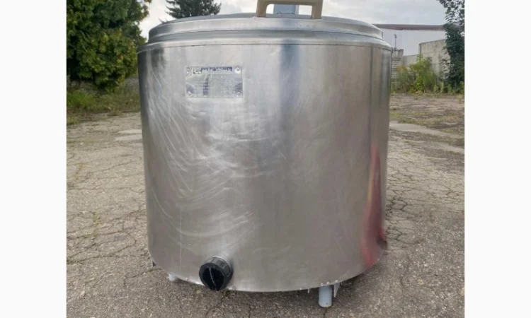Охладитель молока на 200 л открытого типа из нержавеющей стали - фото № 1