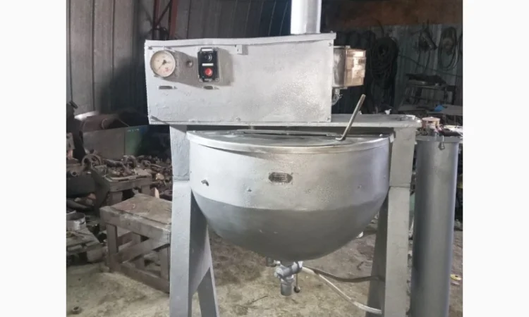 Котел варочний Б4-ШКВ-75 (27А) мідний з мішалкою - фото № 1