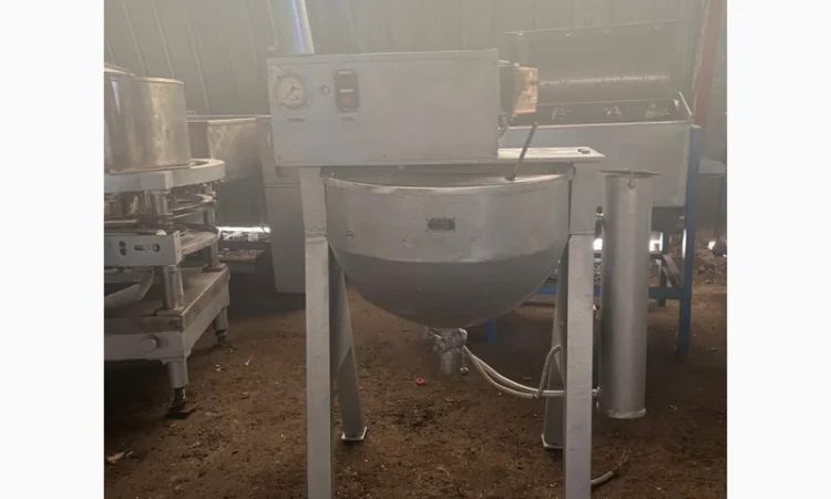 Котел варочний Б4-ШКВ-75 (27А) мідний з мішалкою - фото № 3