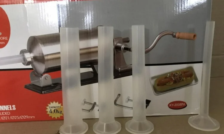 Шприц колбасный горизонтальный колбасница на 4 кг шприц для колбас - фото № 5