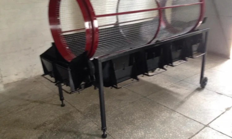 Калибратор барабанного типа (чеснок-однозубка, орех, и прочии сельхозпродукции) - фото № 2