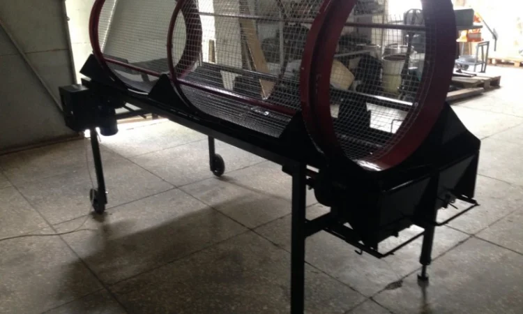 Калибратор барабанного типа (чеснок-однозубка, орех, и прочии сельхозпродукции) - фото № 3