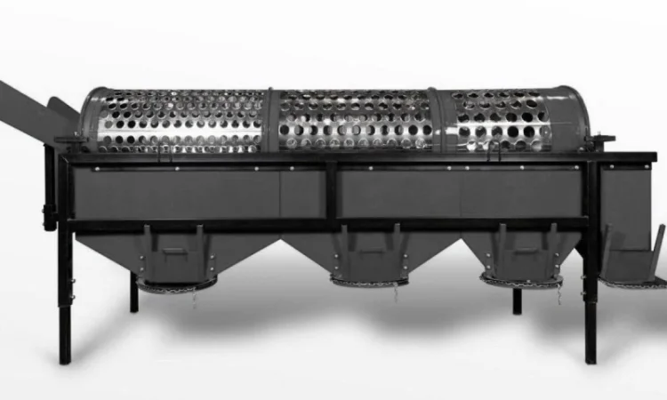 Машина калибратор роторный для чеснока, ореха, картошки - фото № 1