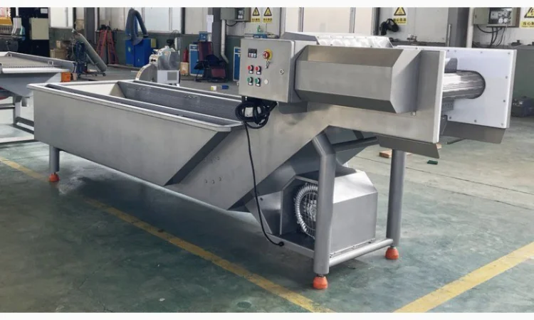 Барботажна ванна з конвеєром для миття зелені, ягід, овочів STvega BW L4000 - фото № 17