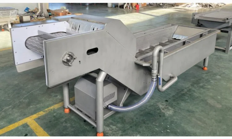 Барботажна ванна з конвеєром для миття зелені, ягід, овочів STvega BW L4000 - фото № 16