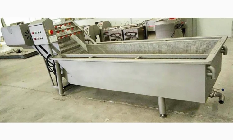 Барботажна ванна з конвеєром для миття зелені, ягід, овочів STvega BW L4000 - фото № 15
