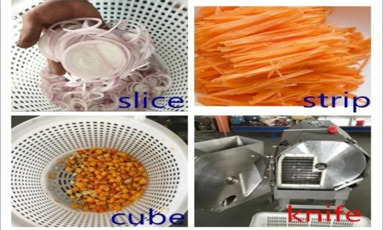 Овочерізка промислова STvega Combo нарізка кубиком, слайсом, бруском, соломкою - фото № 8