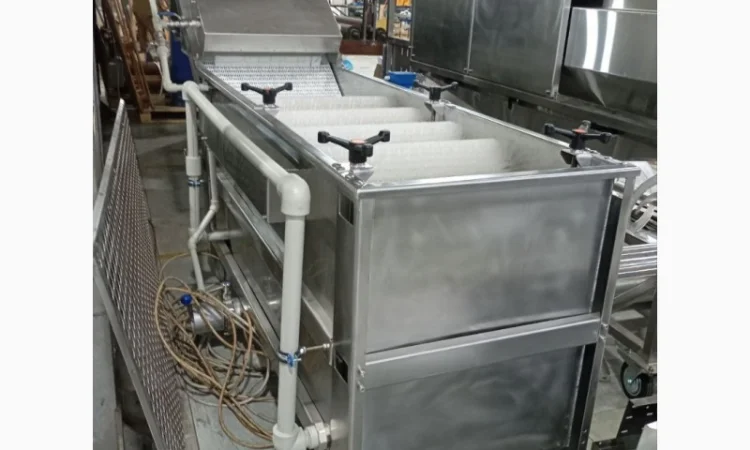 Барботажна мийка з додатковим рядом щіток для миття овочів та фруктів - фото № 2