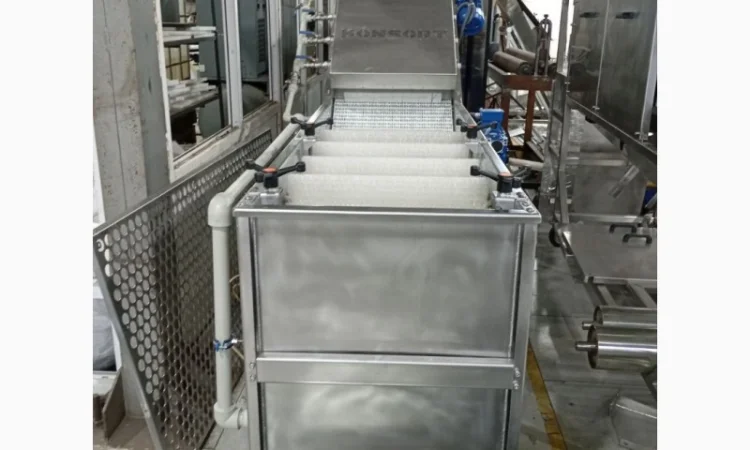 Барботажна мийка з додатковим рядом щіток для миття овочів та фруктів - фото № 3