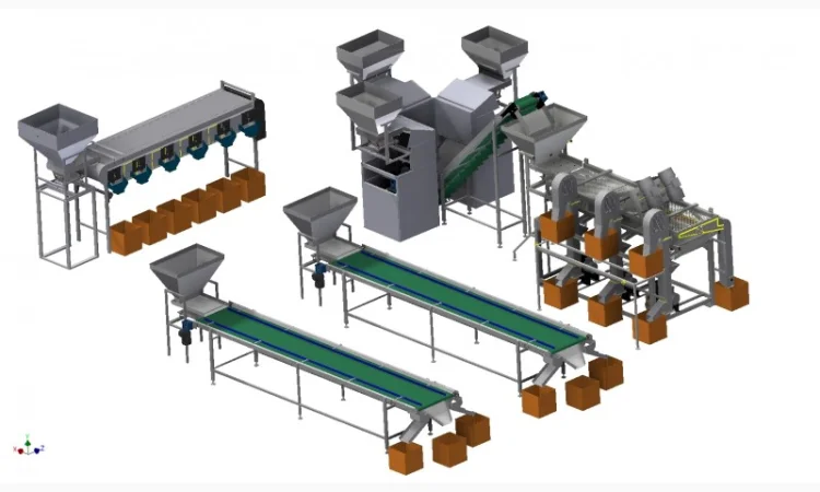 Обладнання по переробці горіхів. Лінія переробки горіхів. Горіхокол - фото № 4