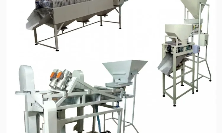 Линия переработки фундука. Очистка фундука - фото № 1