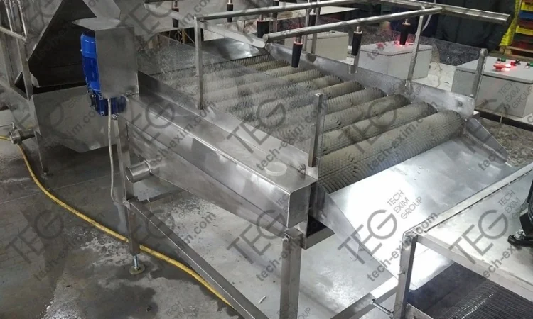 Щіткова миюча машина для ягід, овочів, фруктів і.т.д - фото № 3