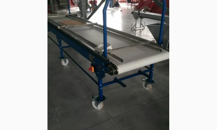 Сортировочный конвейер ленточный переборочный стол - фото № 1