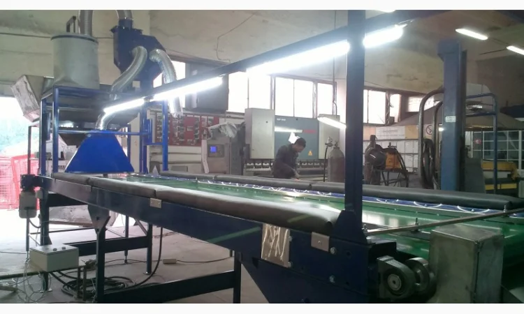 Транспортер для сортировки орехов. Инспекционий стол. Лента - фото № 1