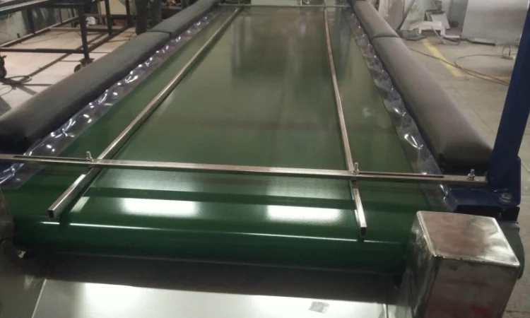 Транспортер для сортировки орехов. Инспекционий стол. Лента - фото № 4