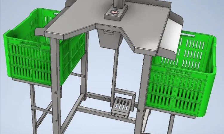 Машина для удаления косточек из сушёной сливы, чернослива DM-PlumSimple - фото № 2