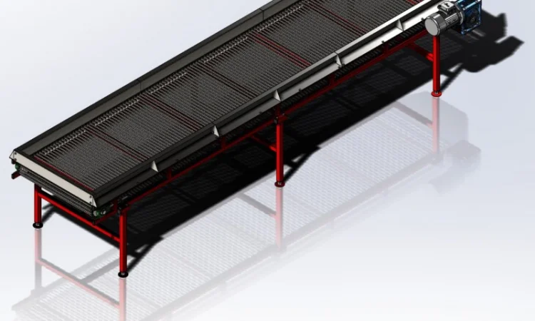 Инспекционный стол для овощей - фото № 1
