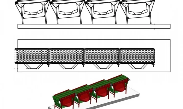 Калибратор ленточный для овощей - фото № 1