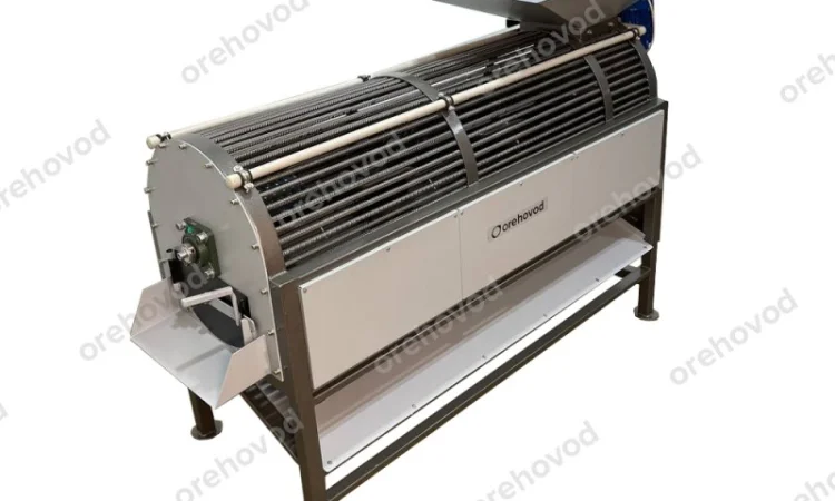 Очищувач мигдалю та волоського горіха від зеленої шкірки (200 кг/год) - фото № 1