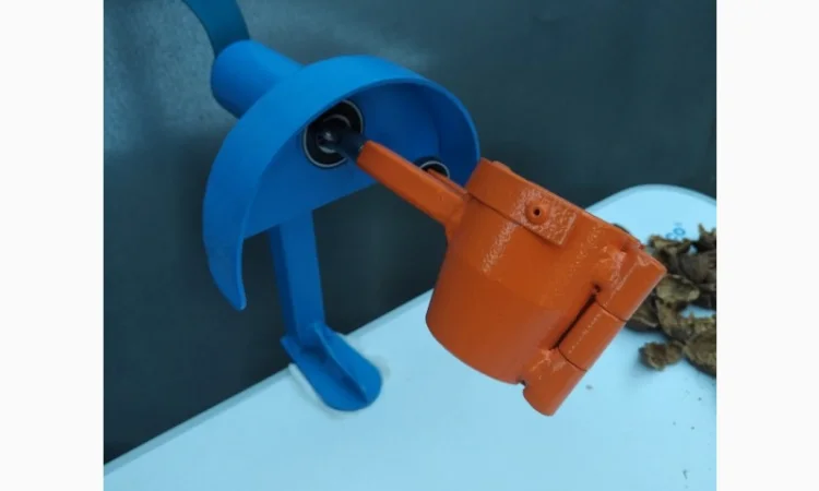 Орехокол стальной полупромышленный(прибор для чистки орехов) - фото № 6