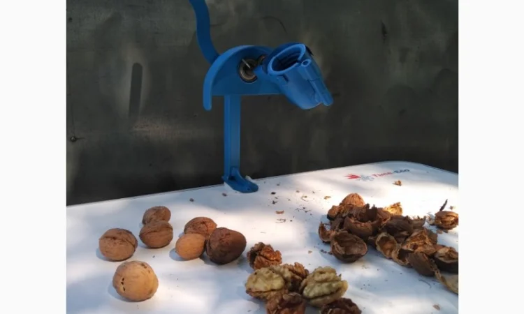 Орехокол стальной полупромышленный(прибор для чистки орехов) - фото № 8